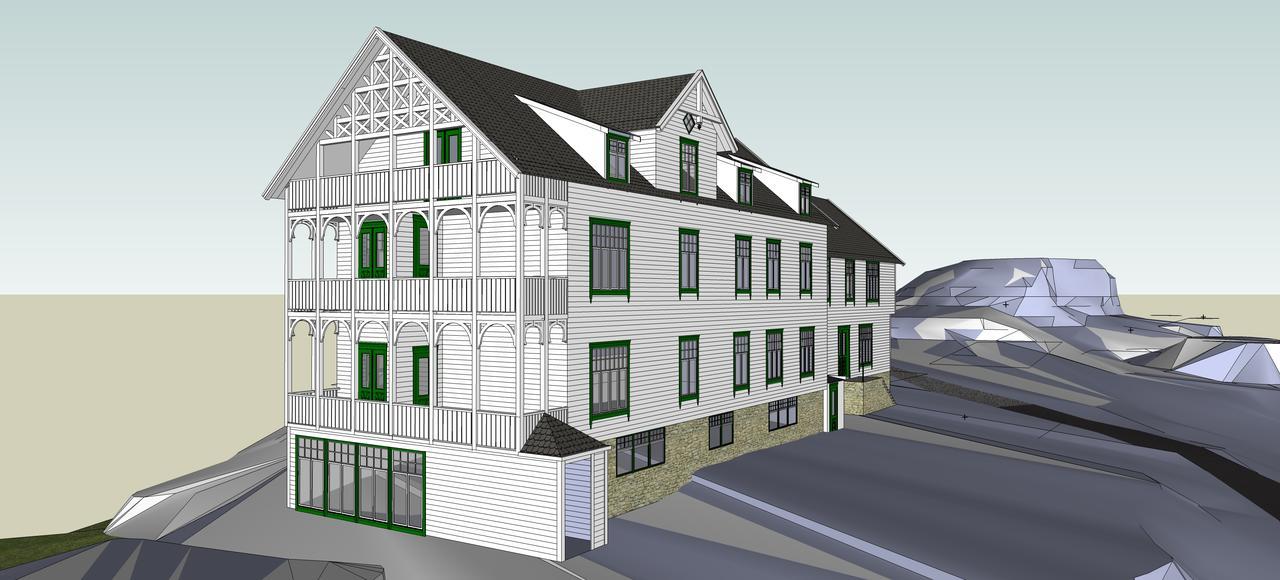 Vikinghaug Apartman Odda Kültér fotó